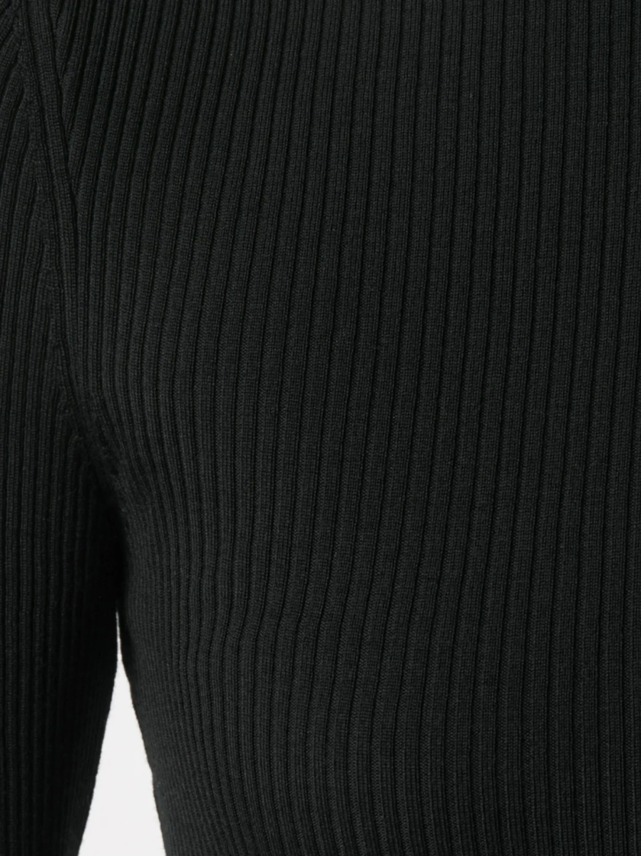 Pulover tricotat Wolford negru - Img 5