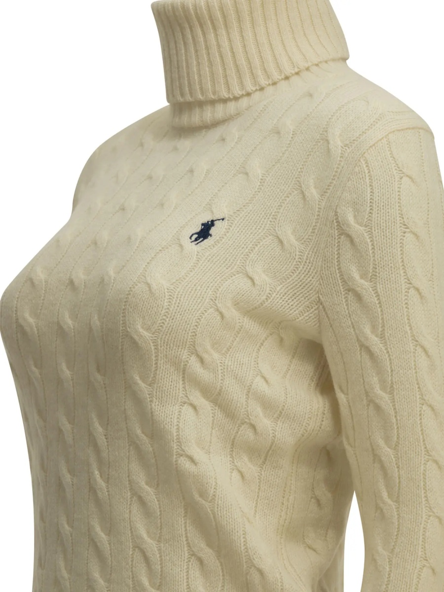 Pulover Turtleneck Sweater with Logo - Img 4