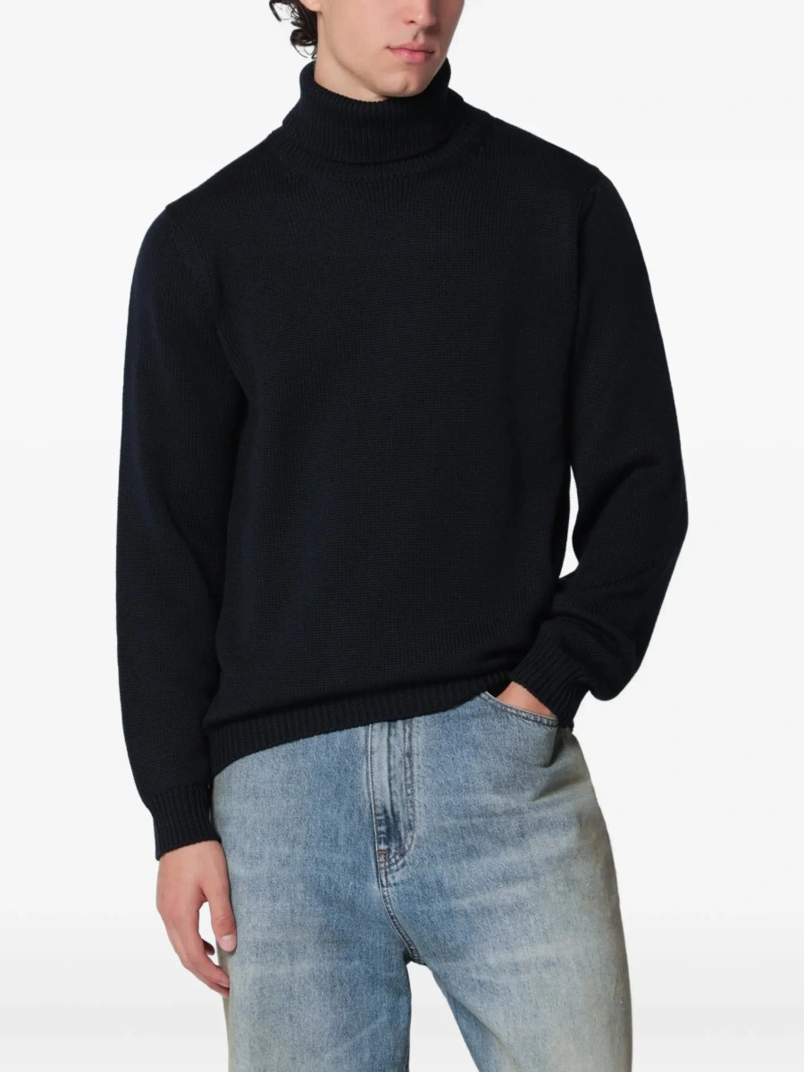 Pulover Turtleneck wool Sweater - Img 7