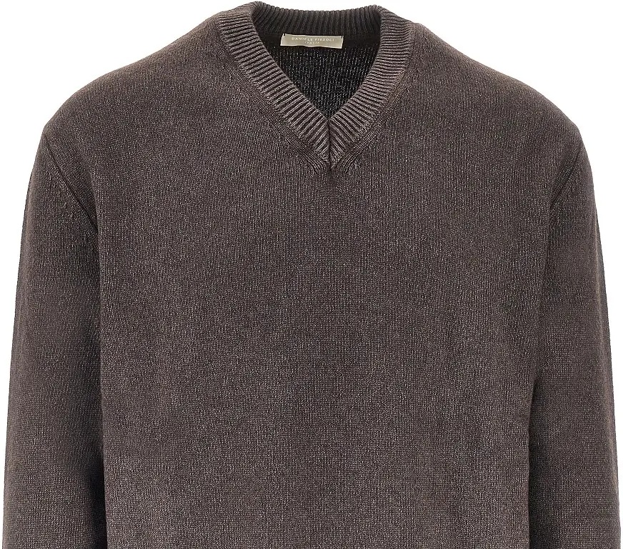 Pulover Upcycled cashmere V-neck sweater - Img 2