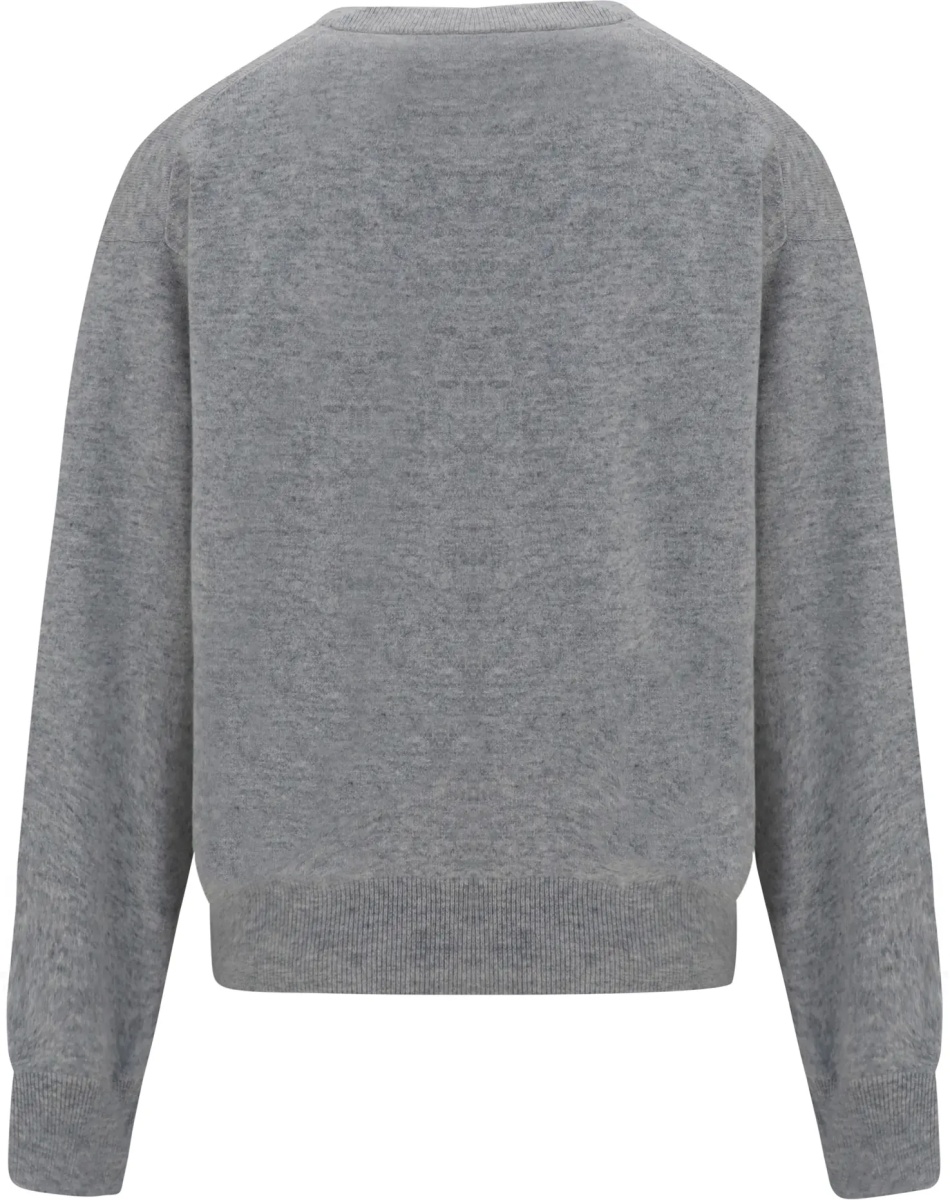 Pulover V-neck cashmere Sweater - Img 2