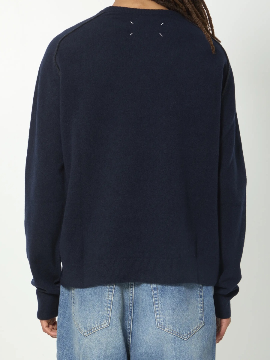 Pulover Virgin Wool Crewneck Sweater - Img 4