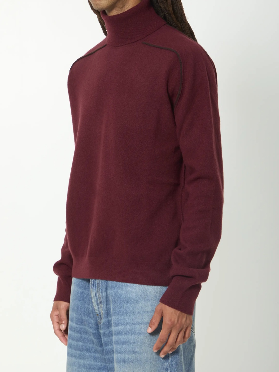 Pulover Virgin Wool Turtleneck Sweater - Img 2