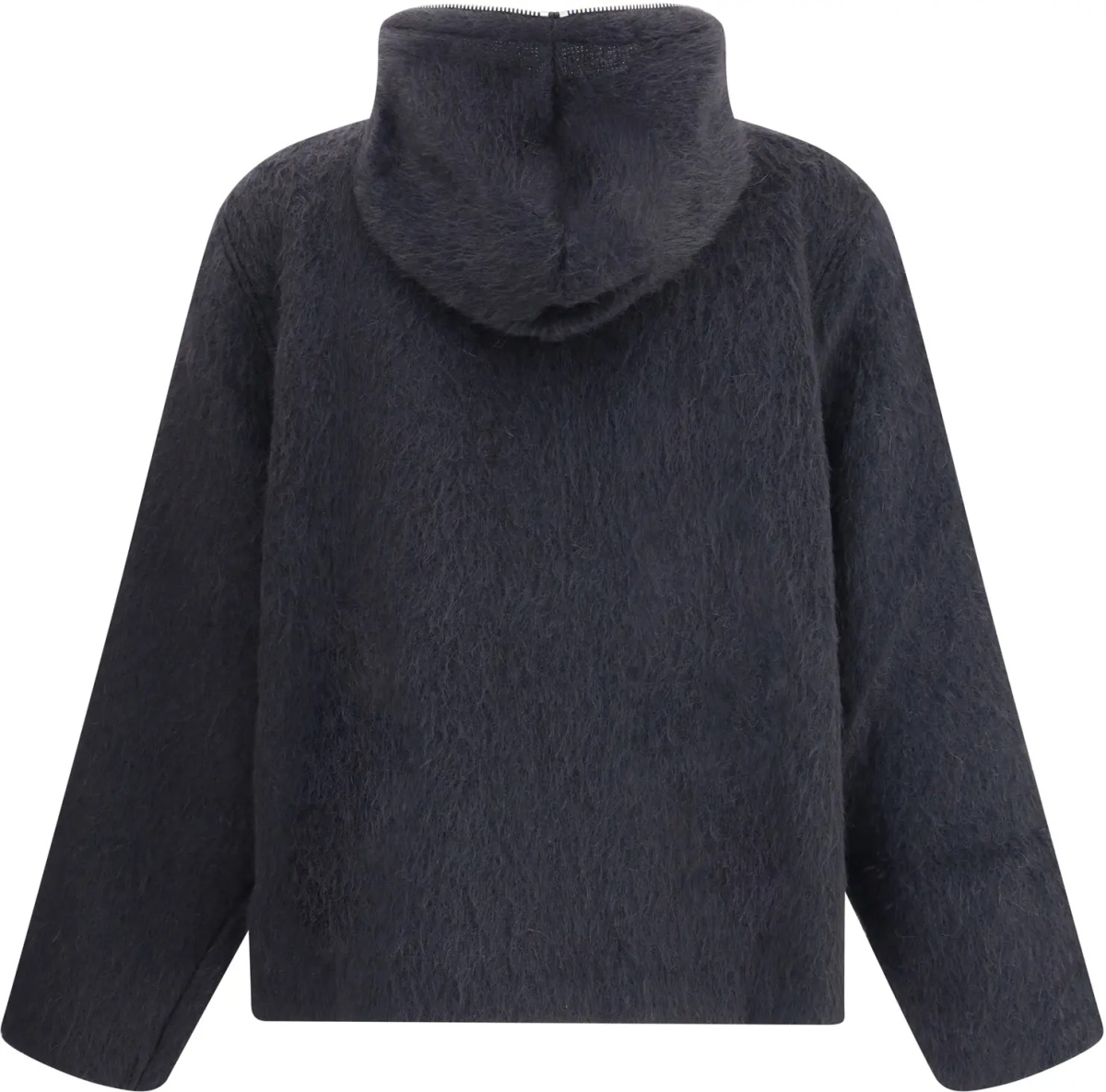 Pulover Zip Sweater furry effect design - Img 2
