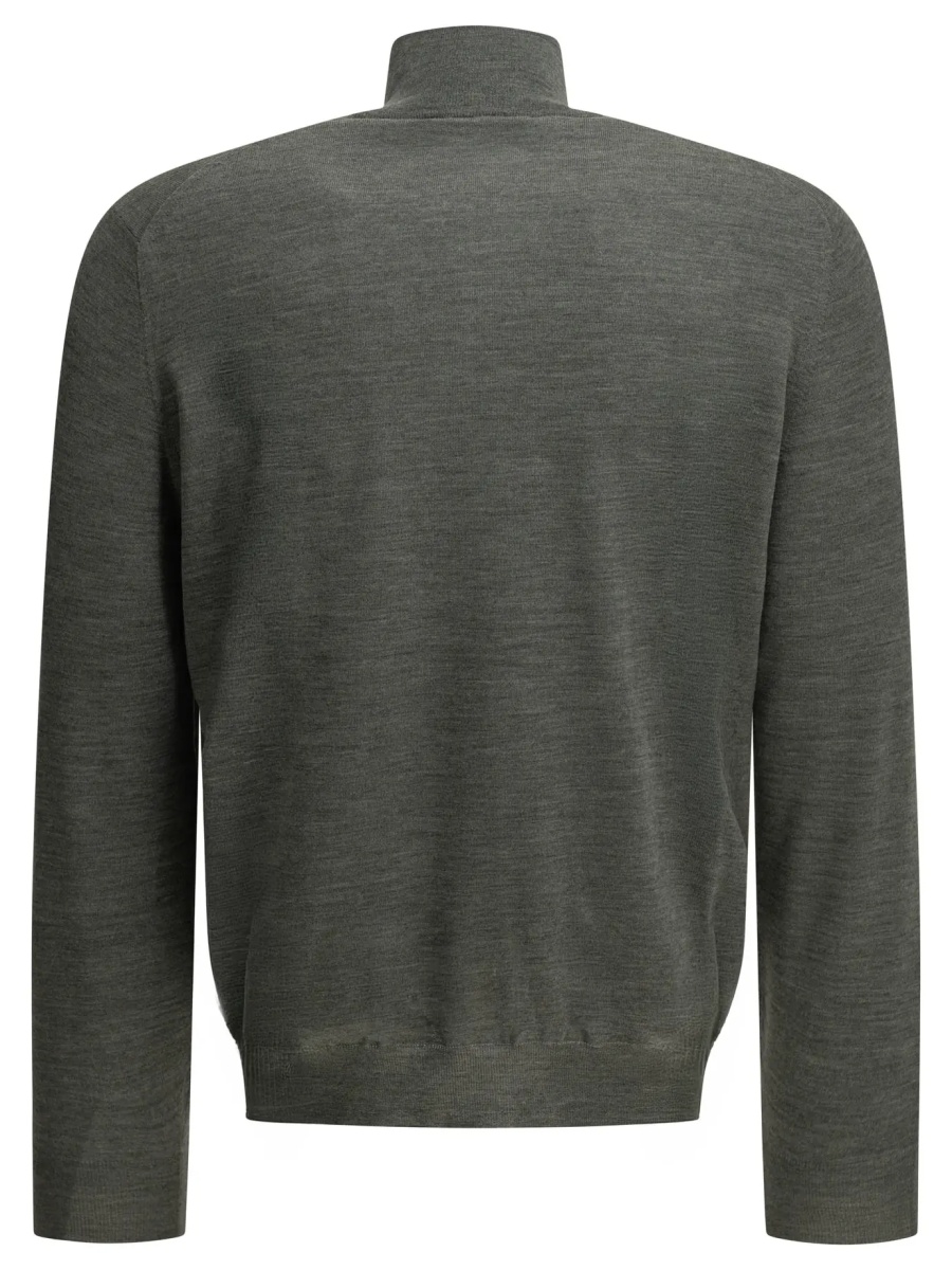 Pulover Zip-up sweater made of wool and cashmere - Img 2