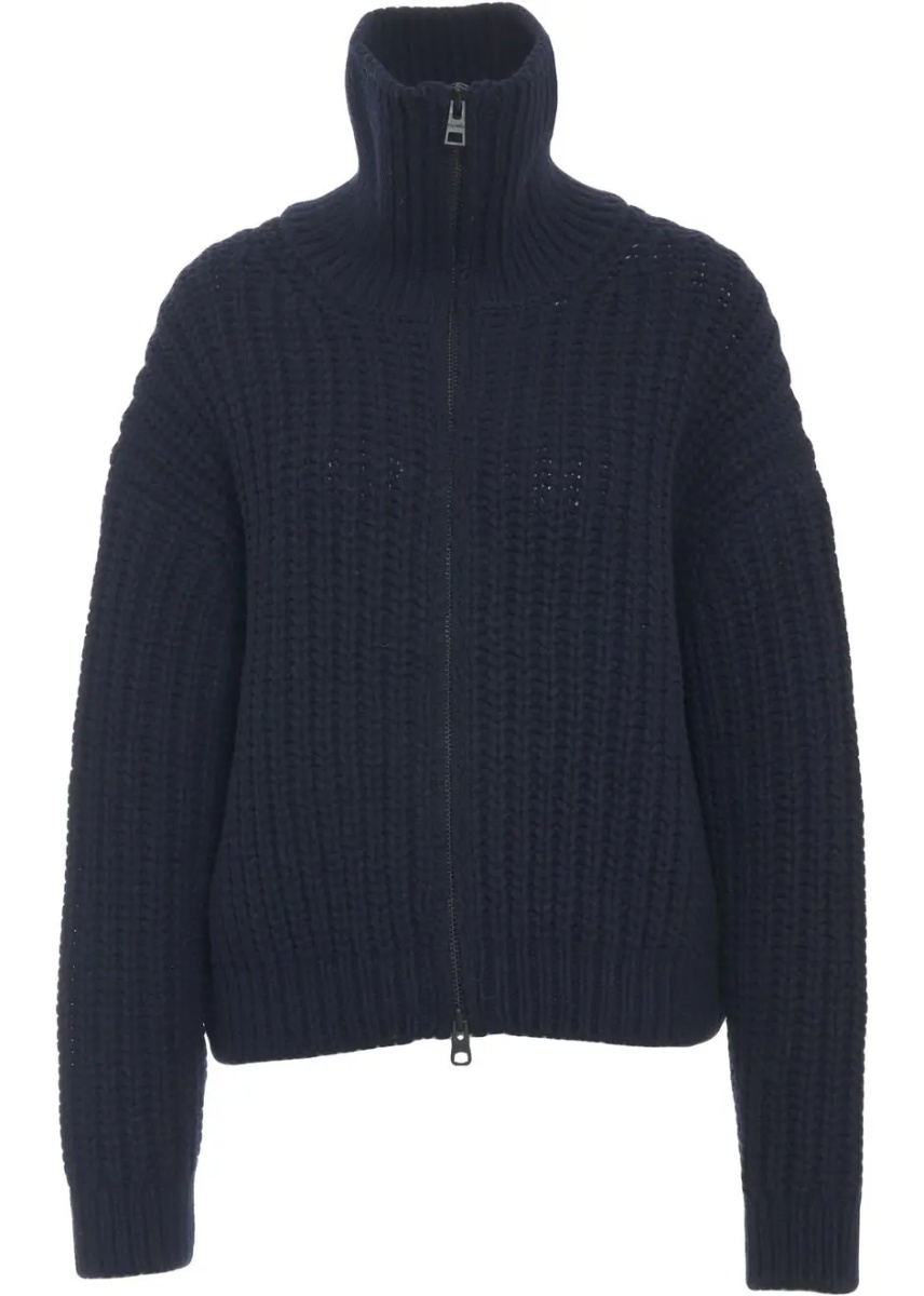 Pulovere Cardigan with stand-up collar - Img 2