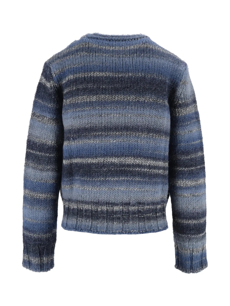 Pulovere CREWNECK IN PRINTED YARN - Img 3