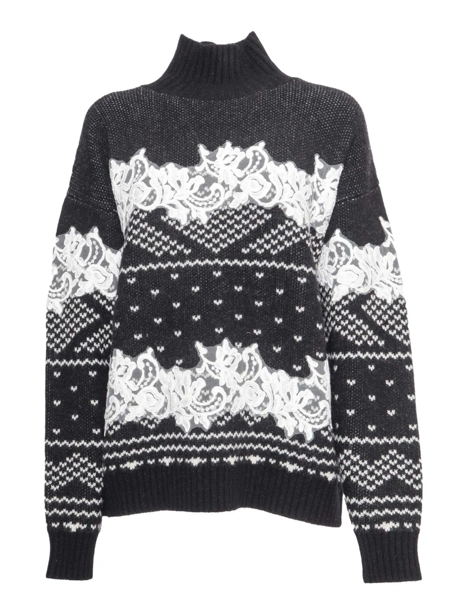 Pulovere Embroidered turtleneck - Img 4