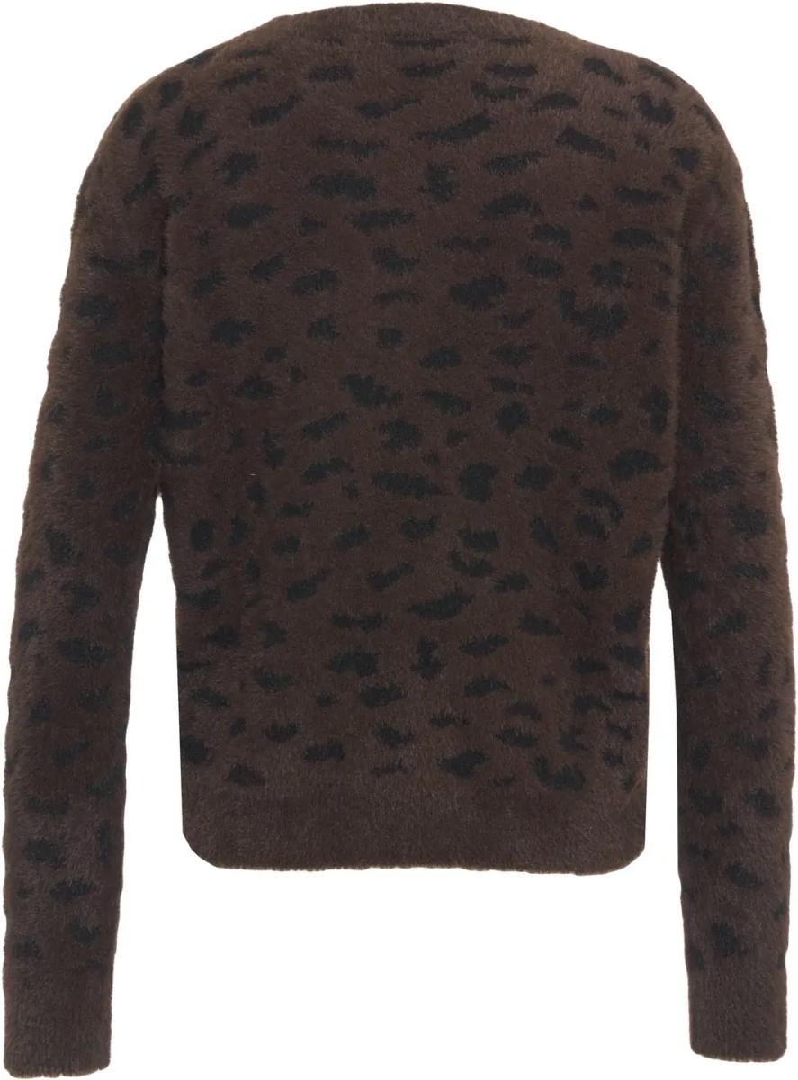 Pulovere Knit pullover with animal-print - Img 3