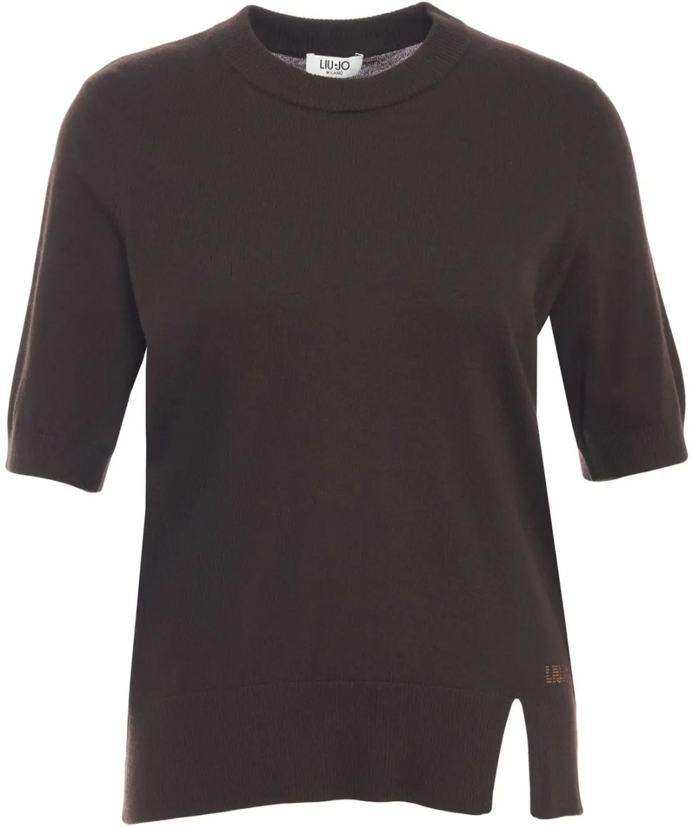 Pulovere Knit top with side slit - Img 2