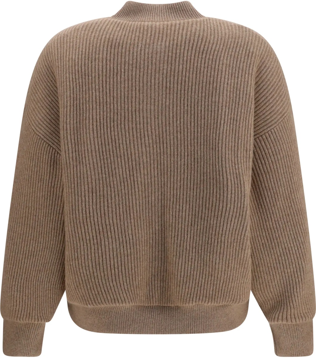 Pulovere Ribbed cashmere Bomber - Img 2