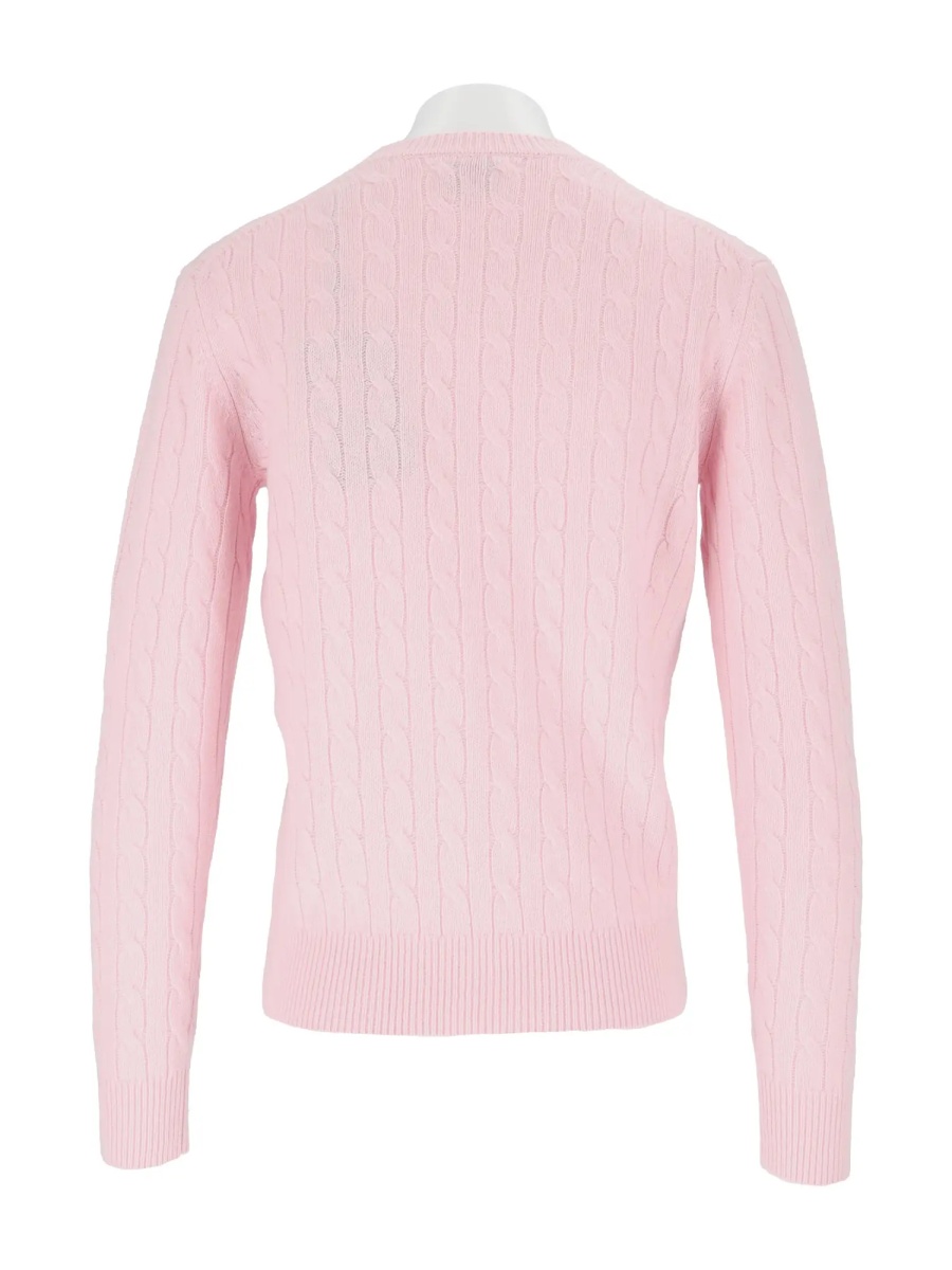 Pulovere SORBONNE BRAID WOOL-21 PINK - Img 3