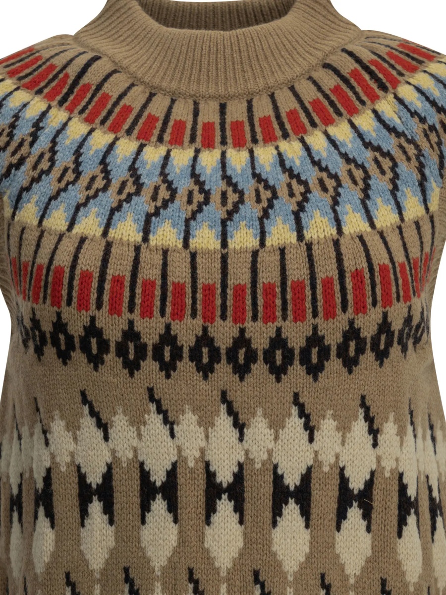 Pulovere Wool and Cashmere Vest - Img 3