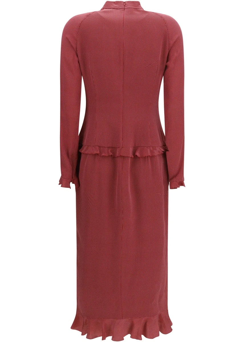 Rochie Alessandra Rich multicolor din matase - Img 2