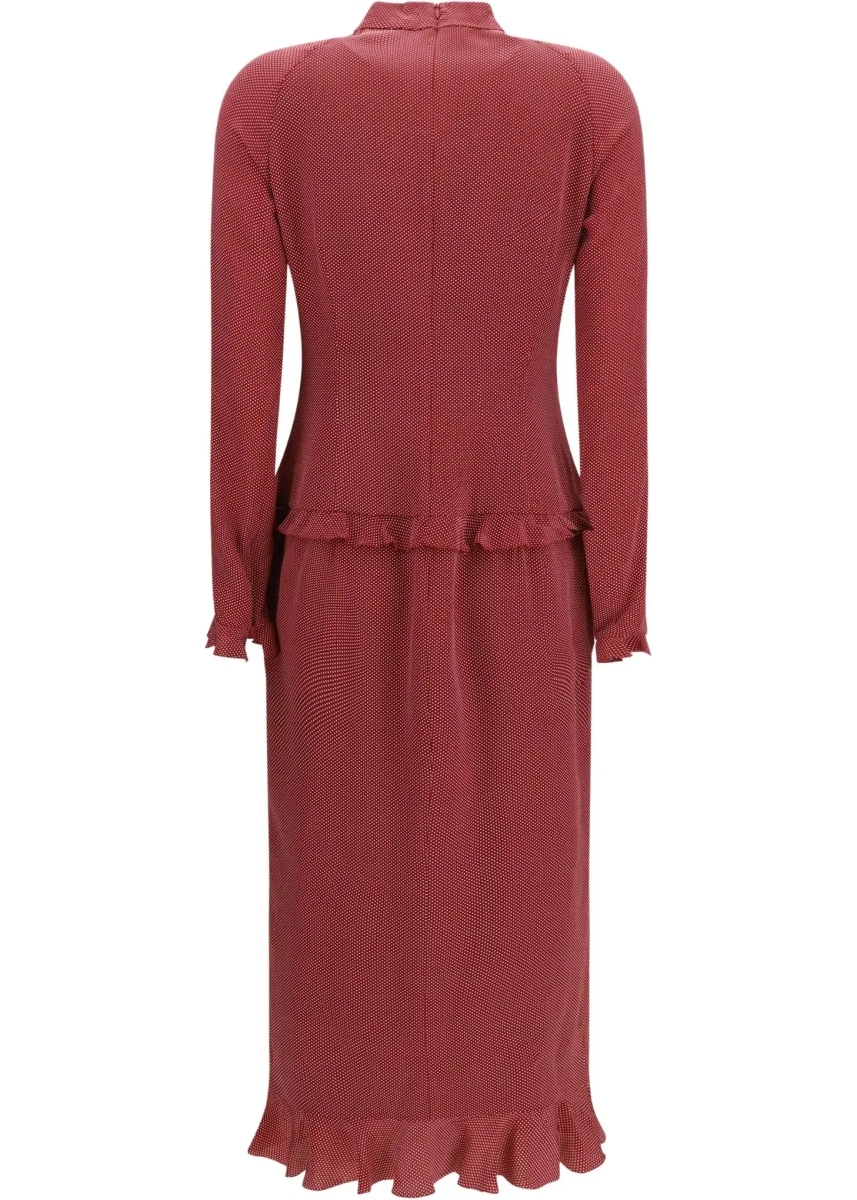 Rochie Alessandra Rich multicolor din matase - Img 4