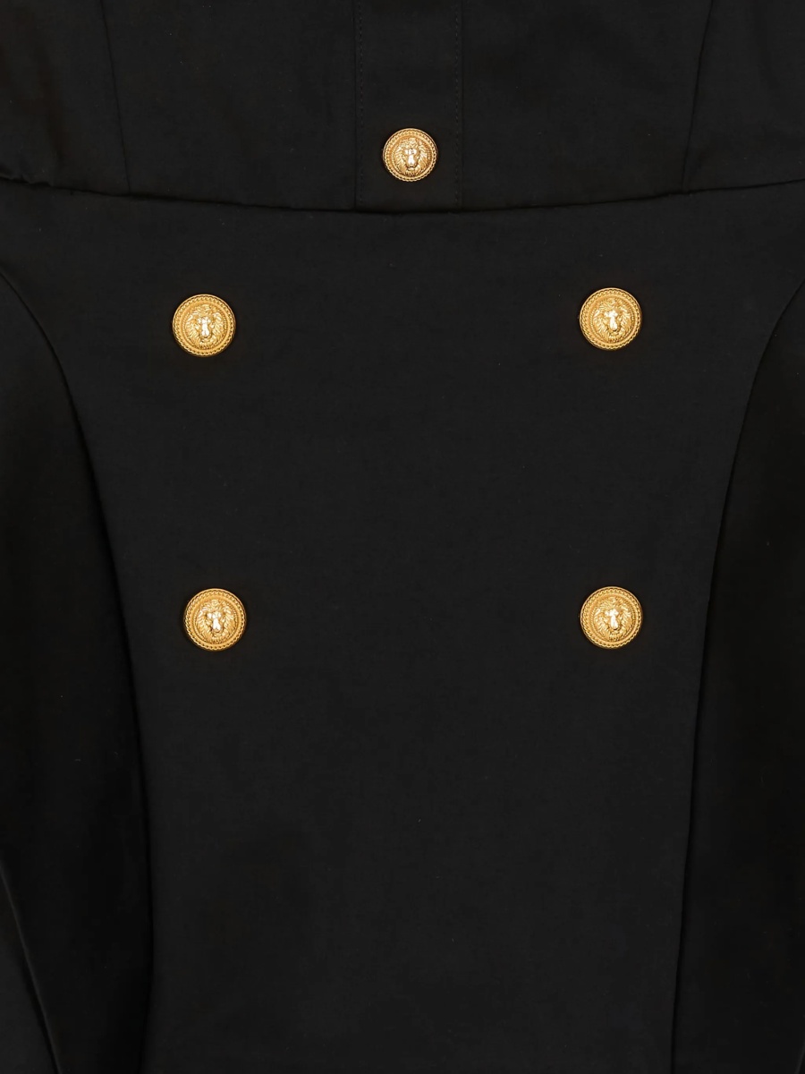 Rochie casual Balmain neagra - Img 3