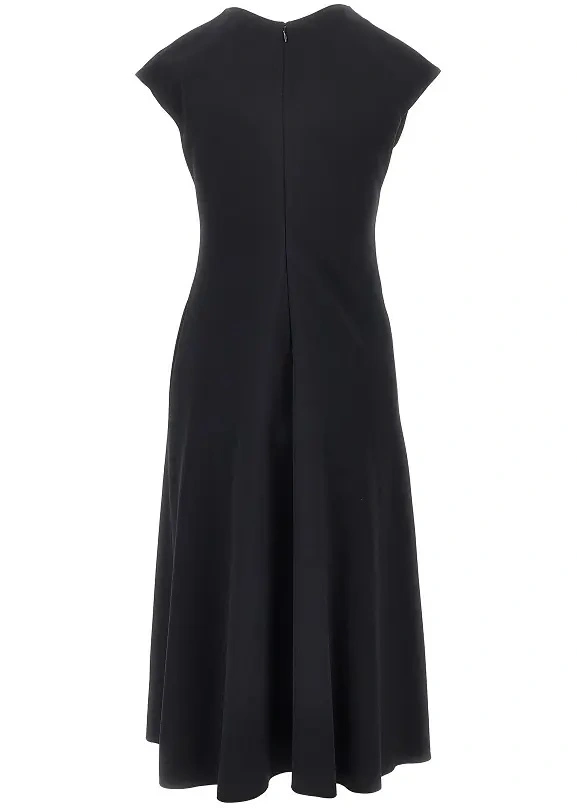 Rochie casual Emporio Armani neagra din jerse - Img 3