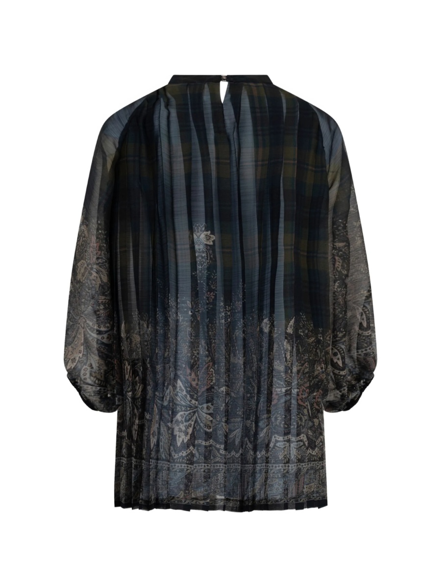 Rochie casual ETRO verde din material textil - Img 2