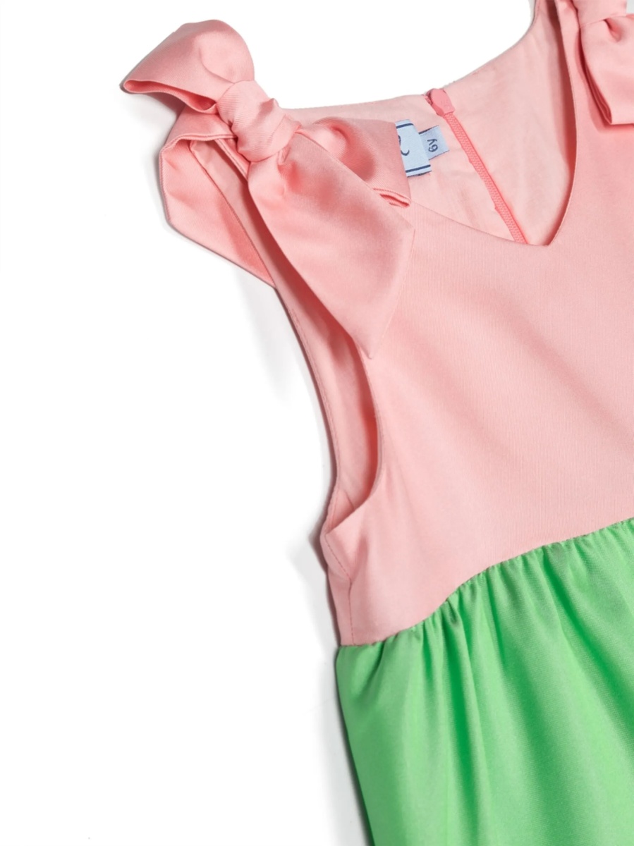 Rochie casual MIMISOL albastra din polyester - Img 3