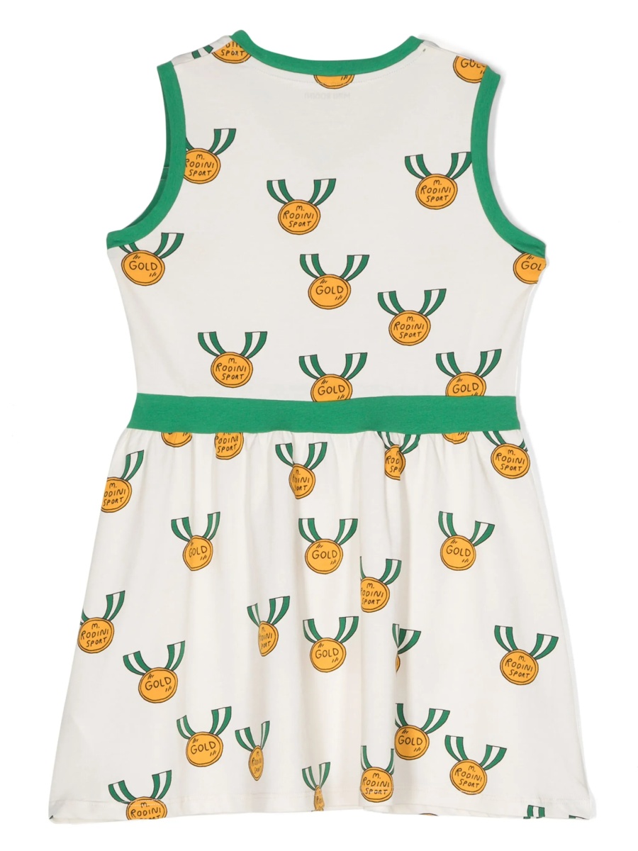 Rochie casual MINI RODINI alba - Img 2