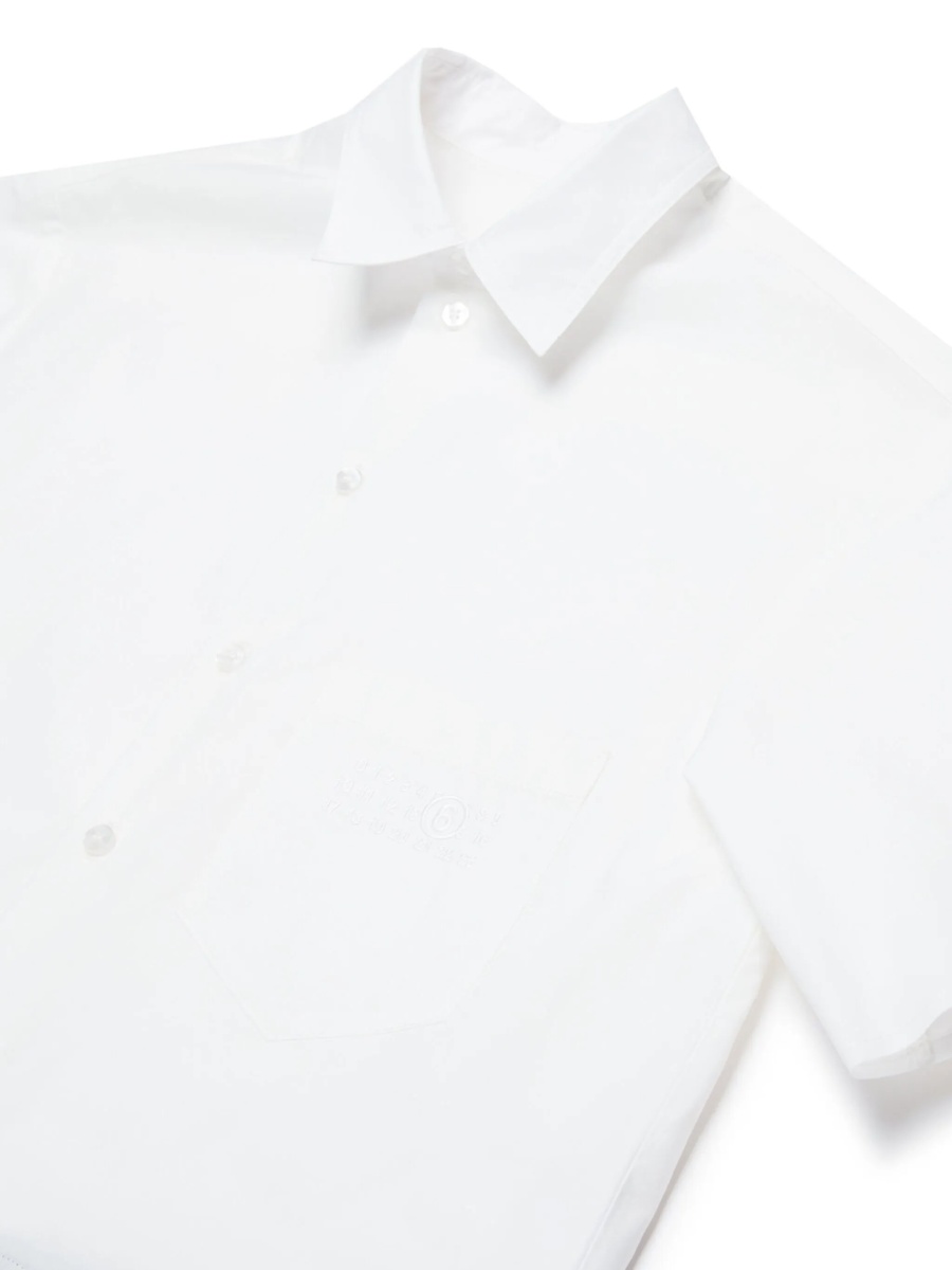 Rochie casual MM6 Maison Margiela alba - Img 3