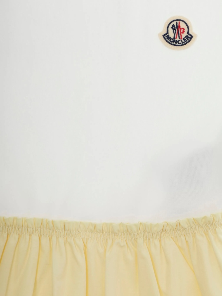 Rochie casual Moncler galbena - Img 3