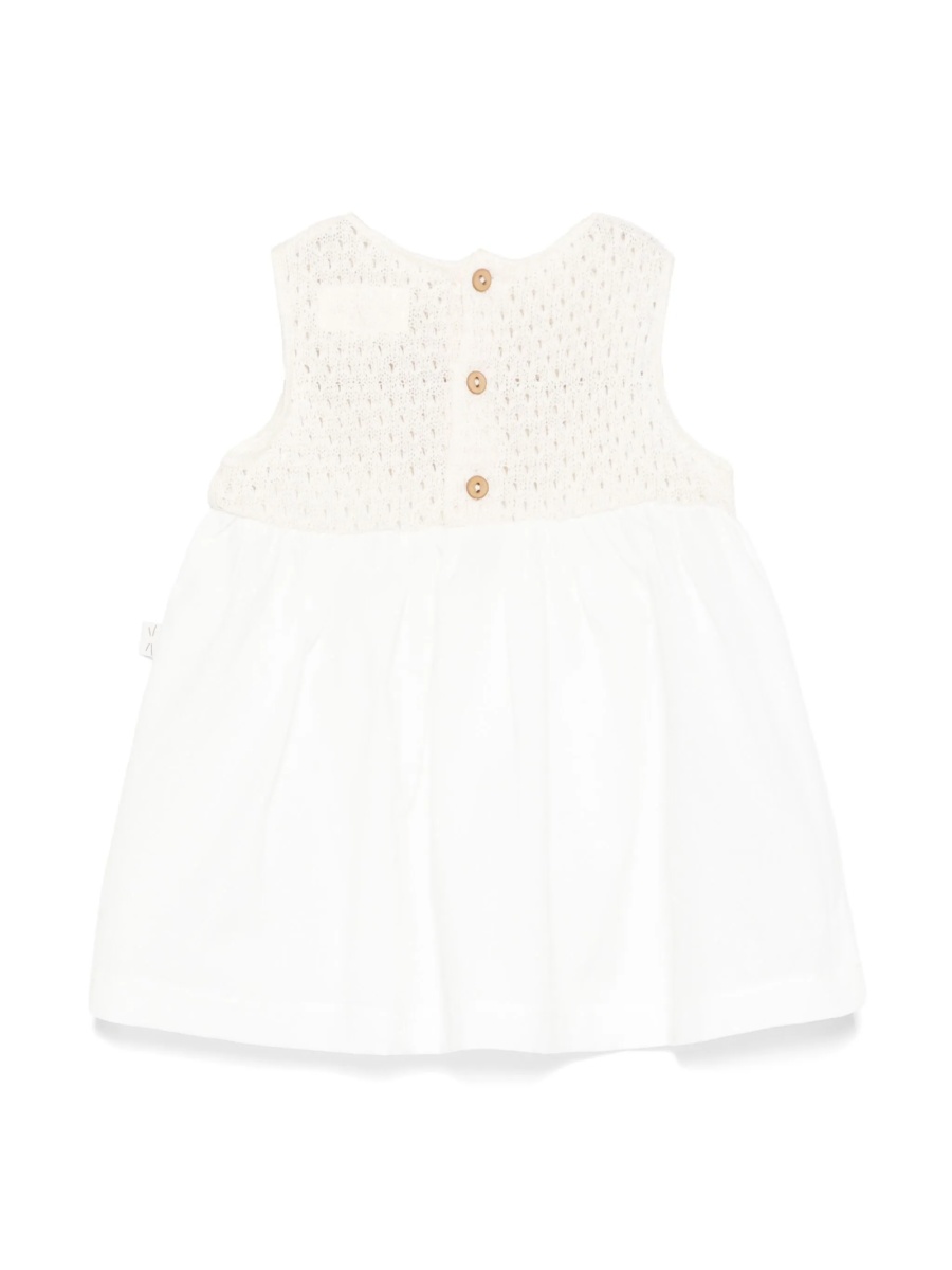 Rochie casual TEDDY &amp; MINOU alba - Img 2