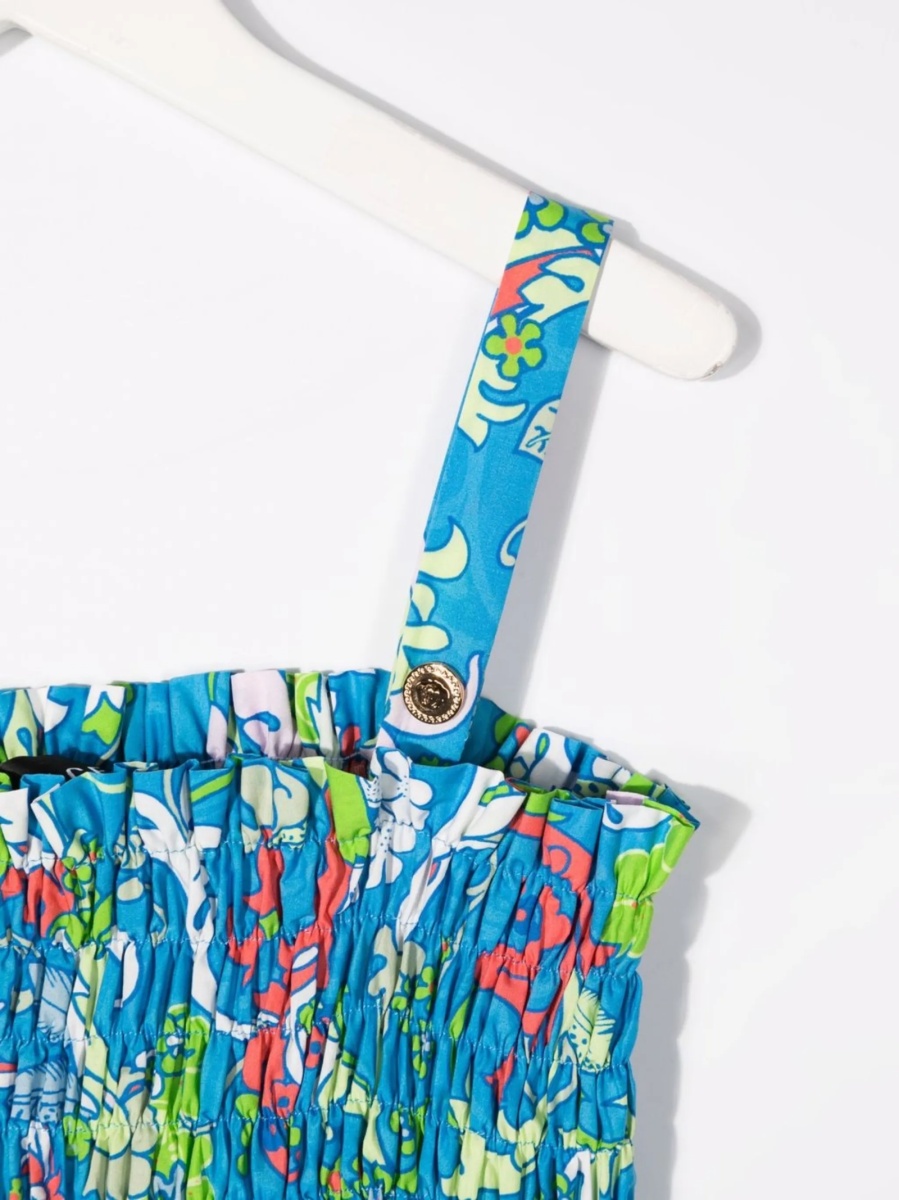 Rochie casual Versace albastra - Img 3