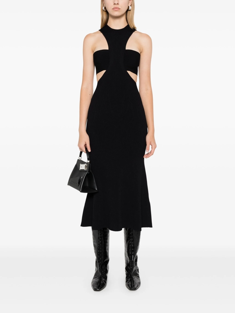 Rochie de ocazie Alexander McQueen neagra - Img 2