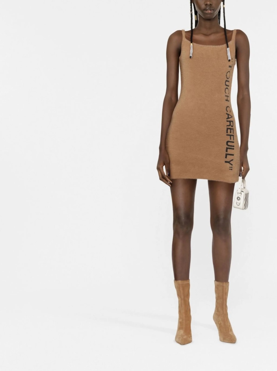 Rochie de ocazie Off-White maro - Img 2