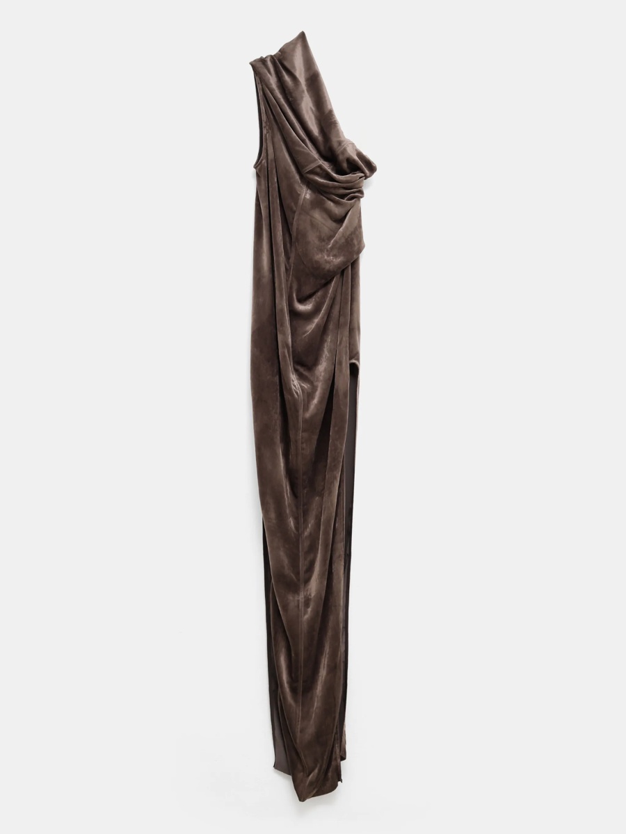 Rochie de ocazie Rick Owens maro - Img 2