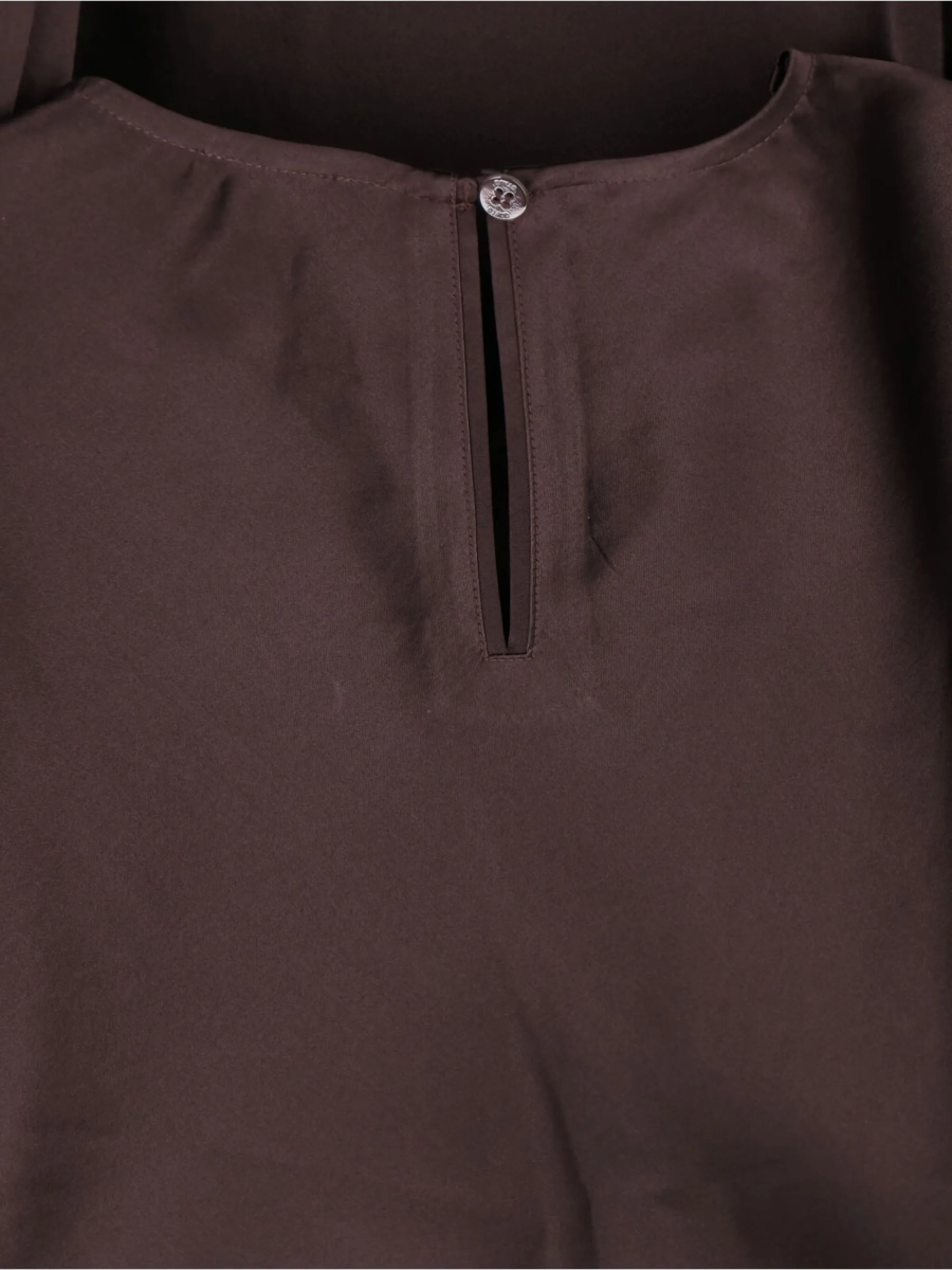 Rochie de ocazie STAUD maro - Img 3