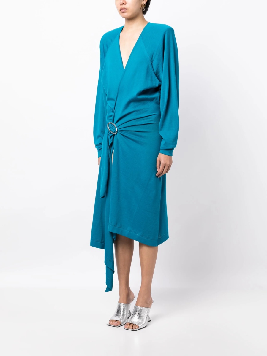 Rochie de ocazie THE ATTICO albastra - Img 3