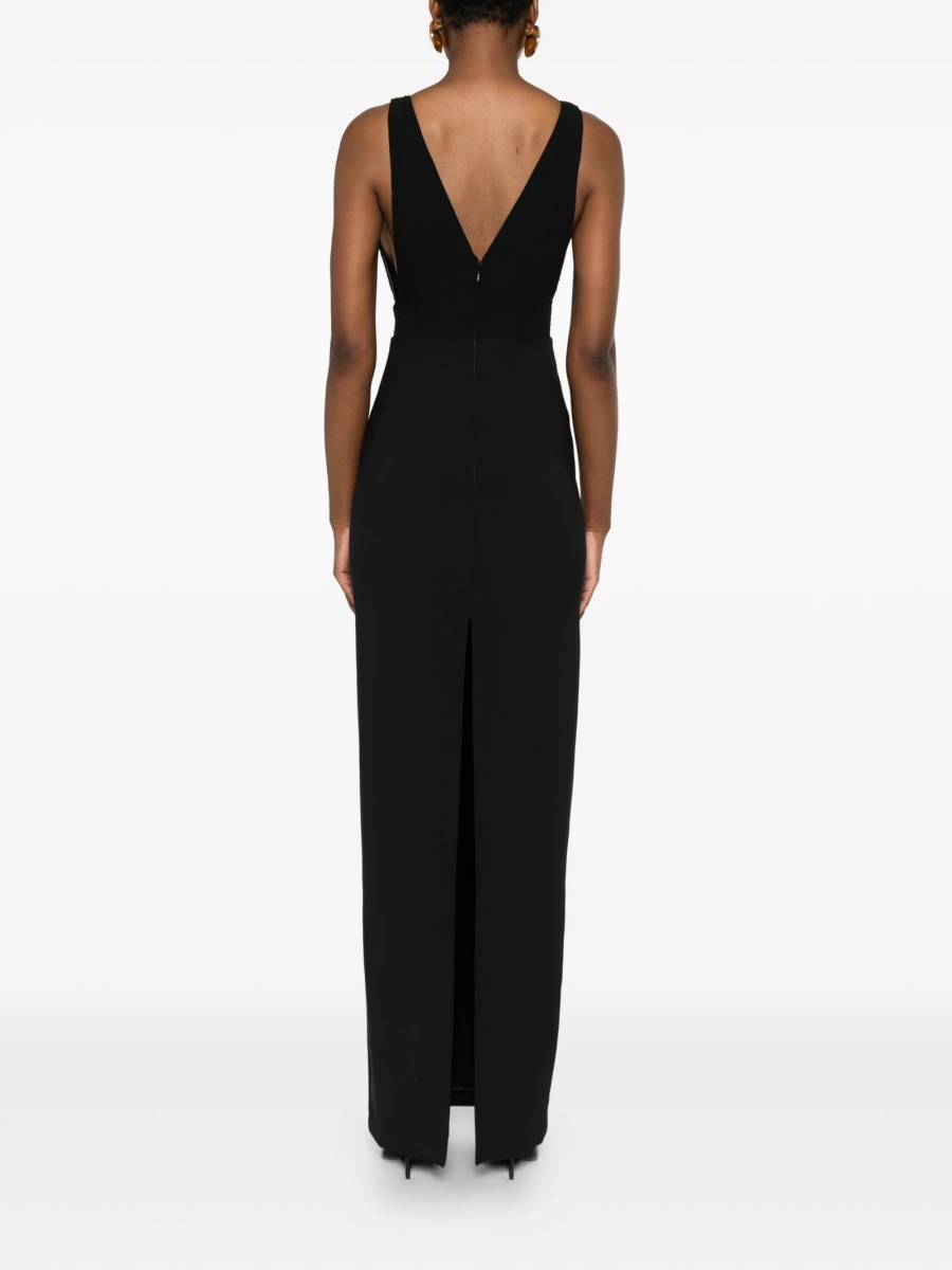 Rochie de seara Elisabetta Franchi neagra - Img 4