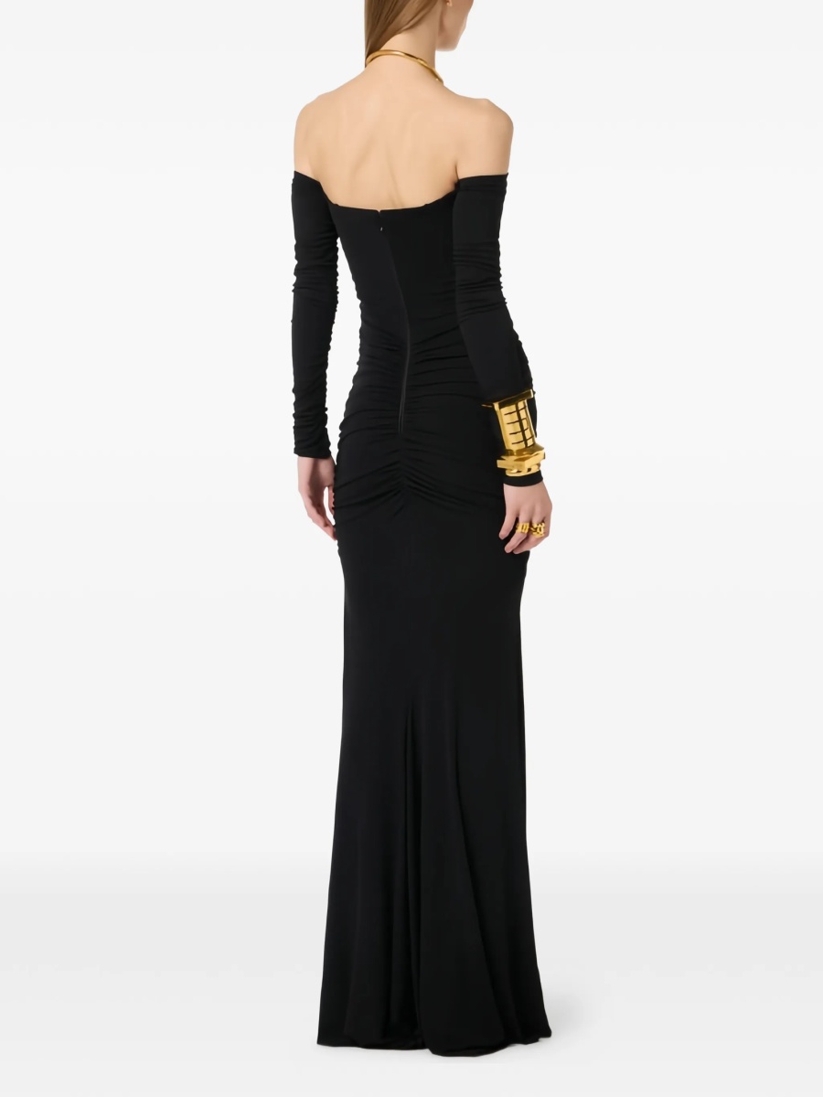 Rochie de seara Elisabetta Franchi neagra - Img 2
