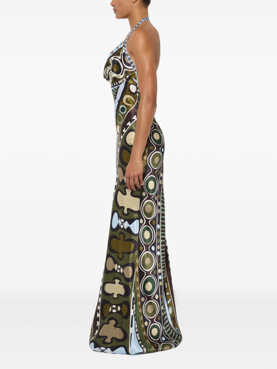 Rochie de seara PUCCI verde - Img 3