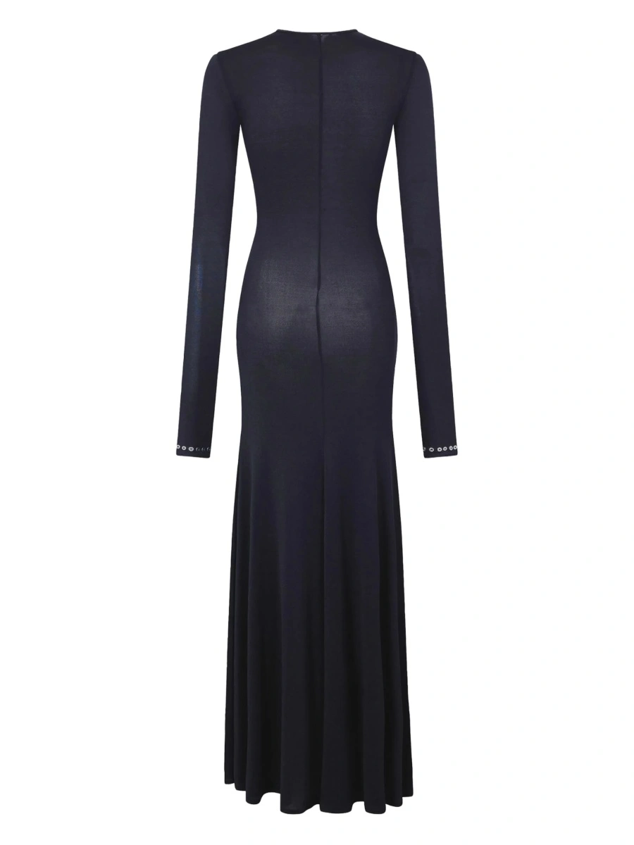 Rochie de seara RABANNE neagra - Img 5