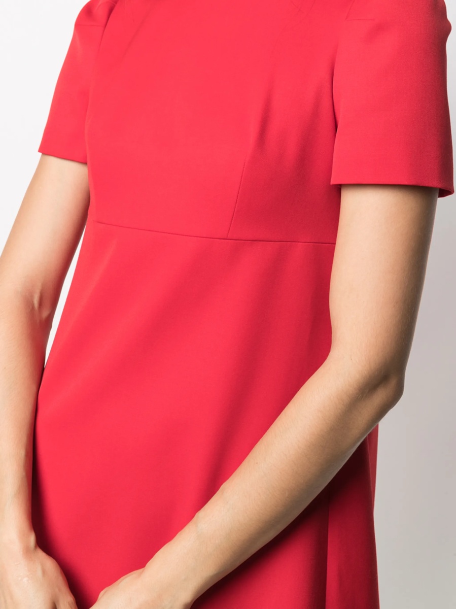 Rochie de zi Alexander McQueen rosie din lana - Img 5