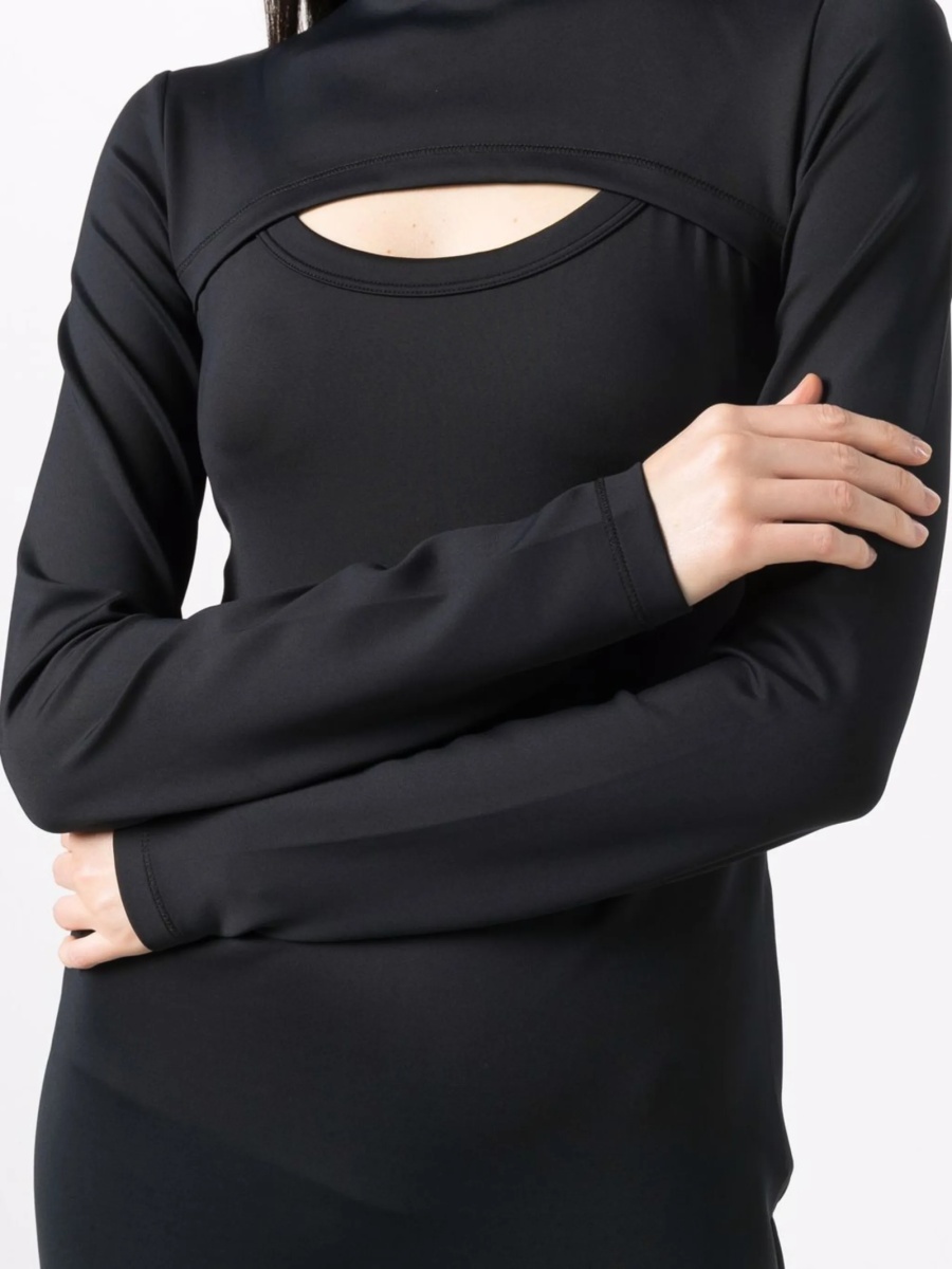Rochie de zi AMBUSH neagra - Img 5
