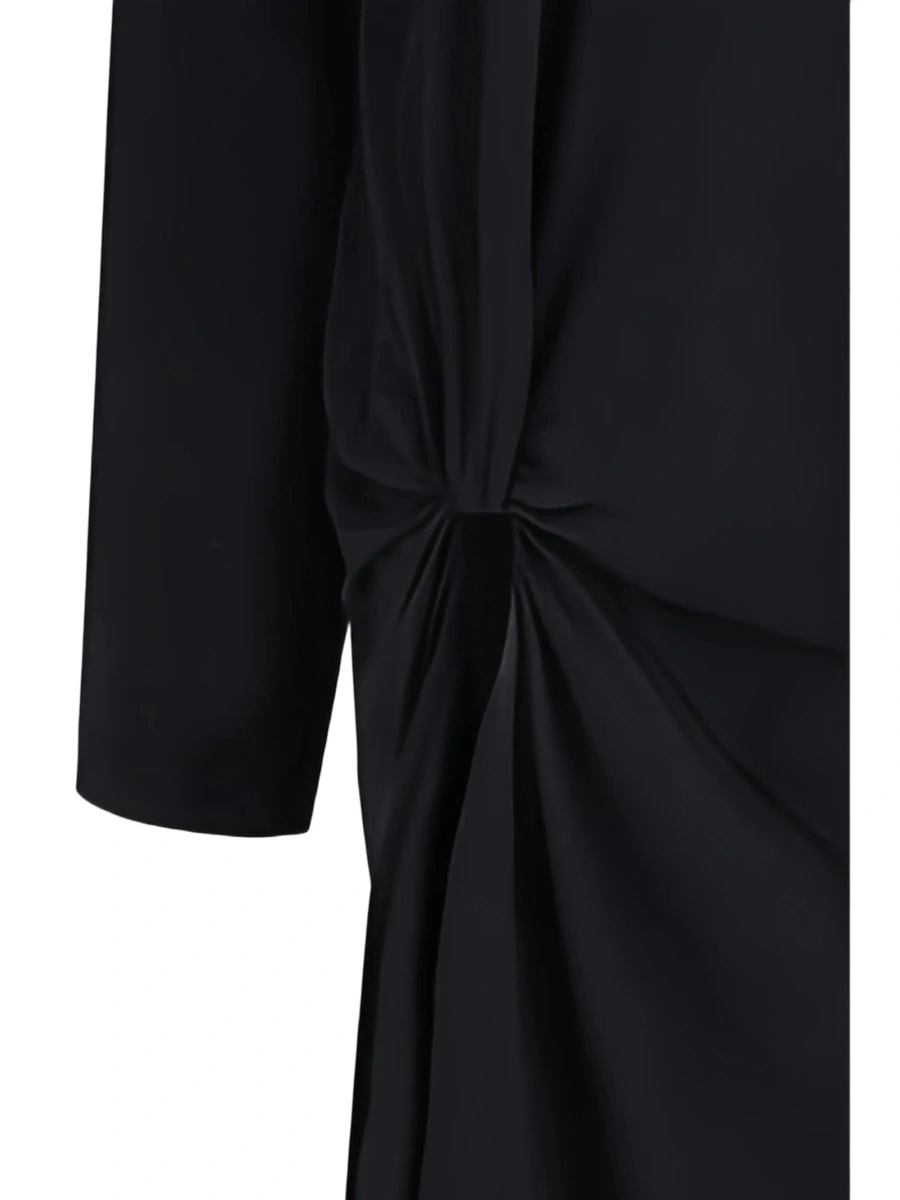Rochie de zi Balenciaga neagra - Img 3