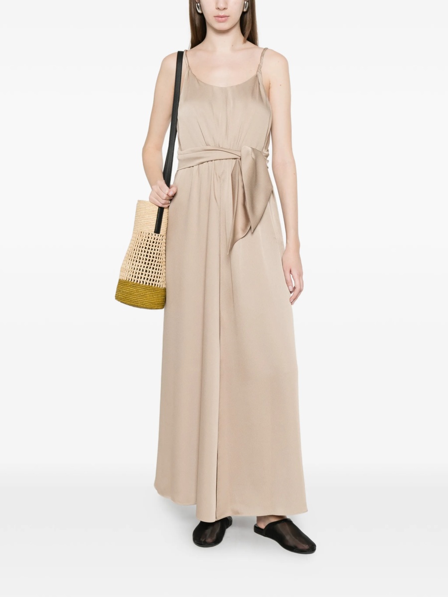 Rochie de zi Emporio Armani neutra din polyester - Img 2