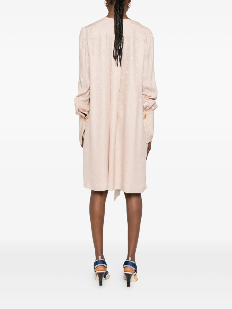 Rochie de zi Fendi roz - Img 4