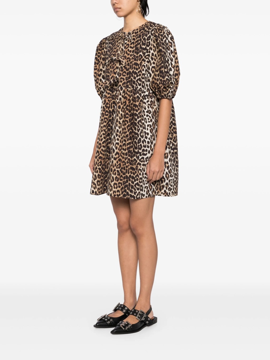 Rochie de zi Ganni maro - Img 3