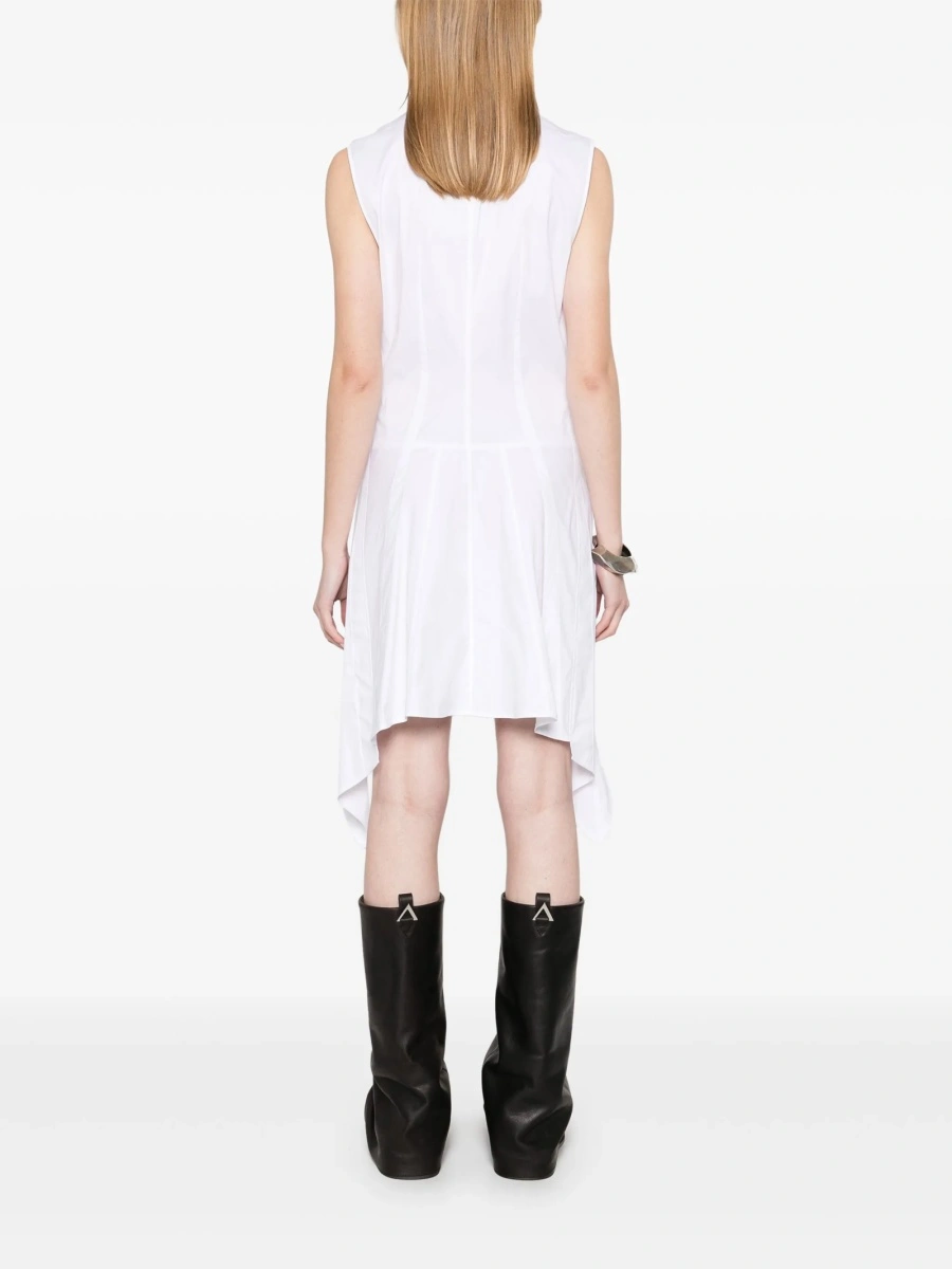 Rochie de zi HELMUT LANG alba - Img 4