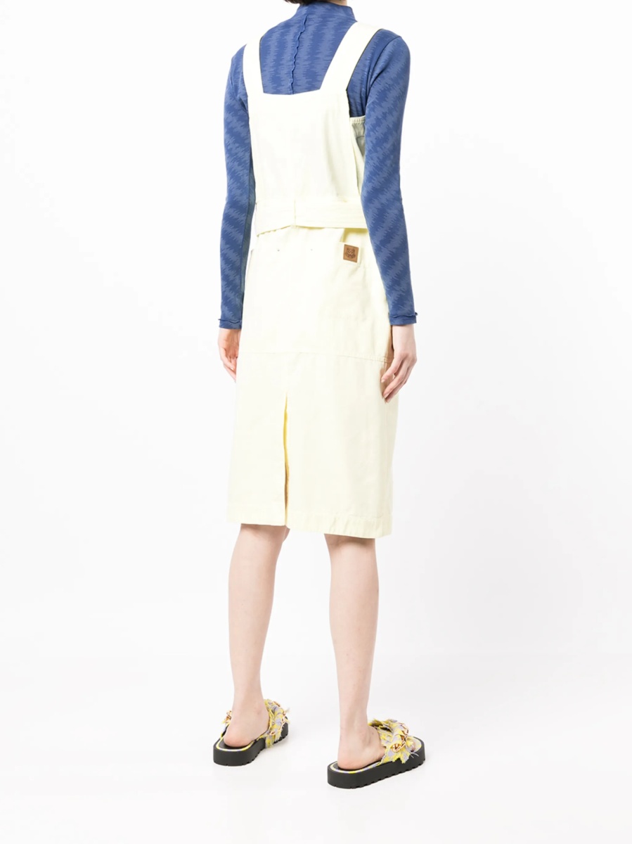 Rochie de zi Kenzo galbena - Img 4
