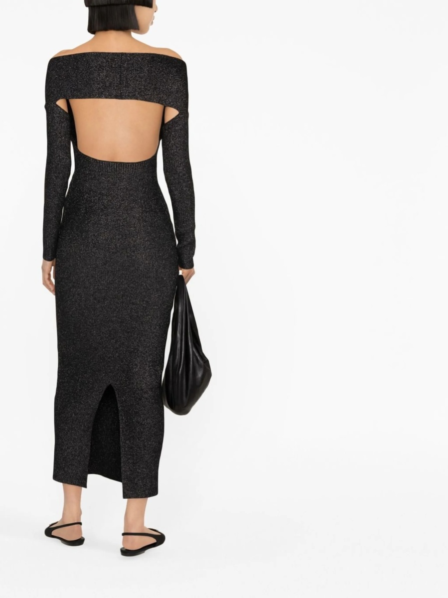 Rochie de zi Khaite neagra - Img 3