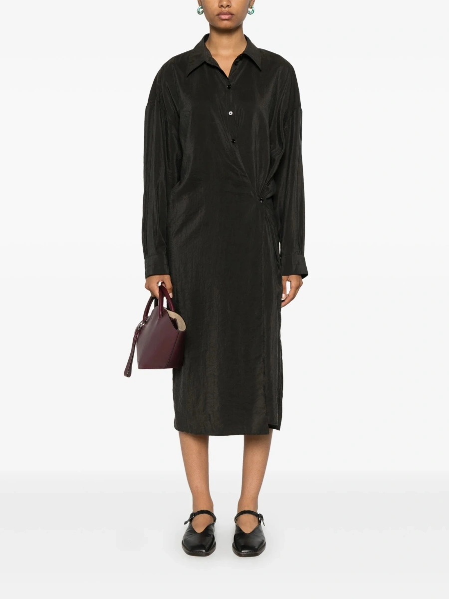 Rochie de zi LEMAIRE neagra - Img 2