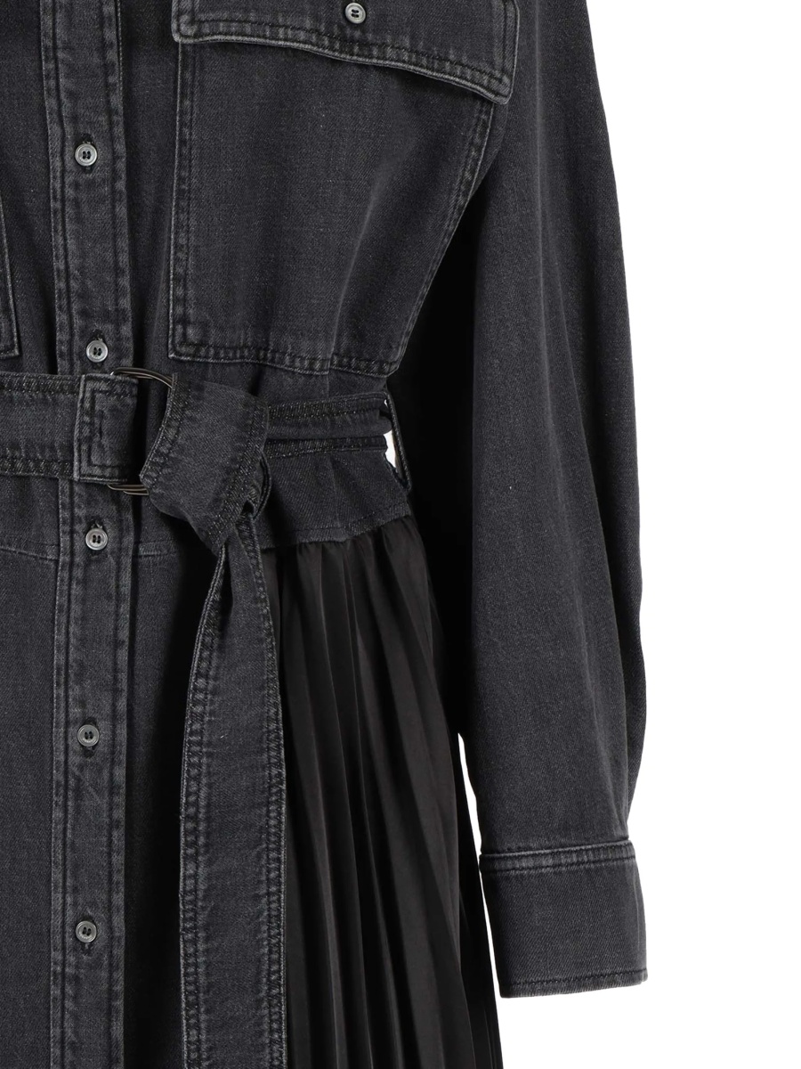 Rochie de zi Max Mara neagra - Img 3