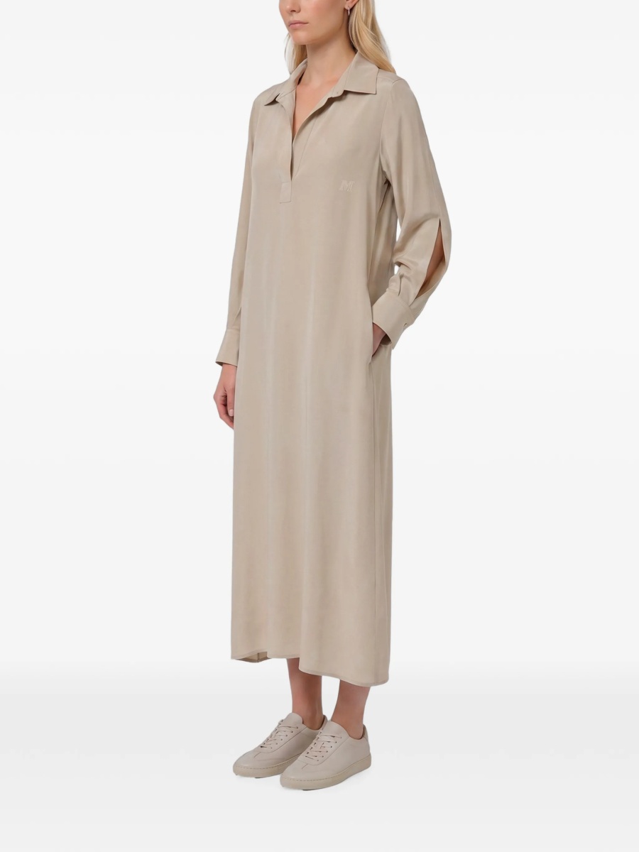 Rochie de zi Max Mara neutra - Img 2