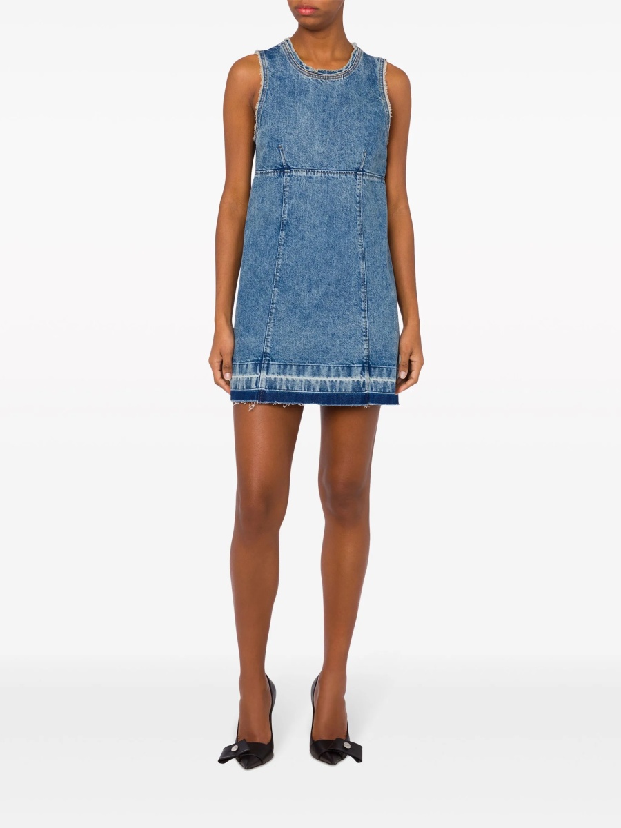 Rochie de zi MOSCHINO JEANS albastra - Img 2